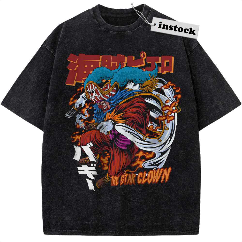 Buggy Shirt, One Piece Shirt, Anime Shirt, Vintage T-Shirt
