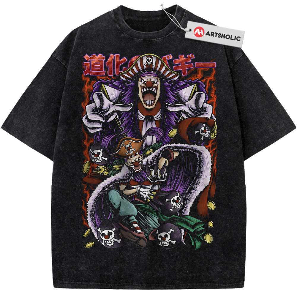 Buggy Shirt, One Piece Shirt, Anime Shirt, Vintage Tee