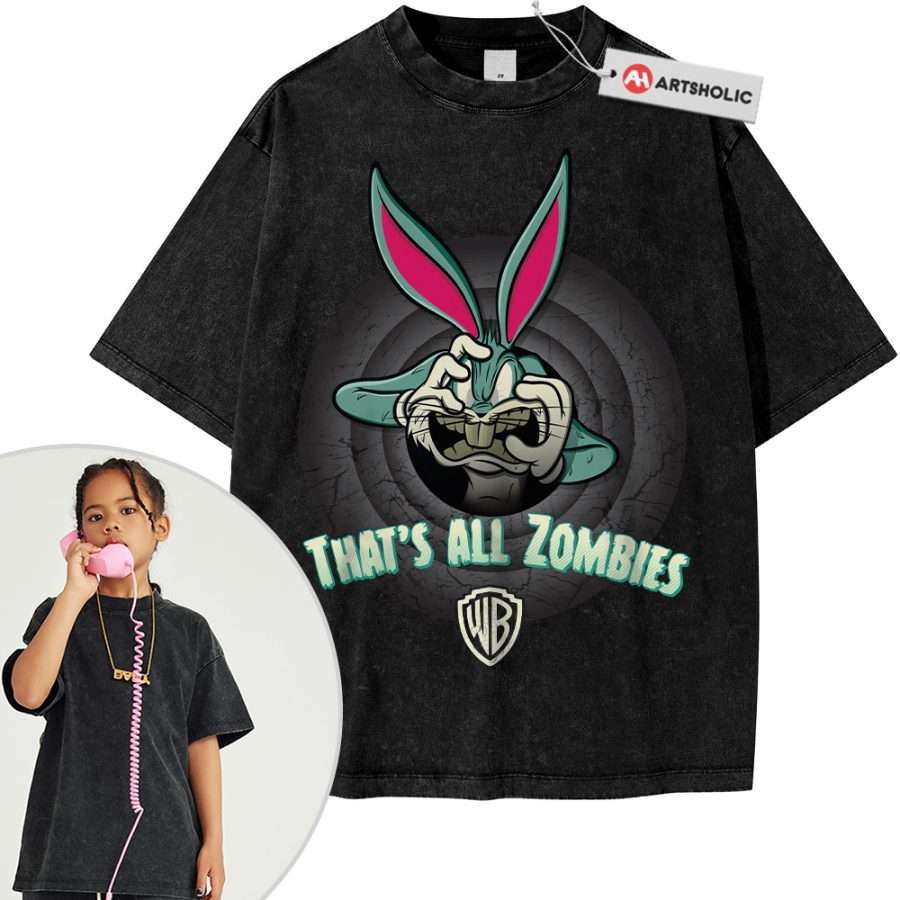 Bugs Bunny Shirt For Kids, Looney Tunes Shirt For Kids, Animated Shirt For Kids, Vintage Tee For Kids - Image 7