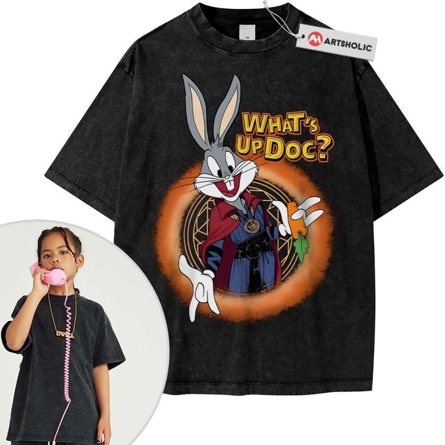 Bugs Bunny Shirt For Kids, Looney Tunes Shirt For Kids, Cartoon Shirt For Kids, Vintage Tee For Kids - Image 6
