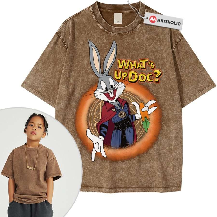 Bugs Bunny Shirt For Kids, Looney Tunes Shirt For Kids, Cartoon Shirt For Kids, Vintage Tee For Kids - Image 8