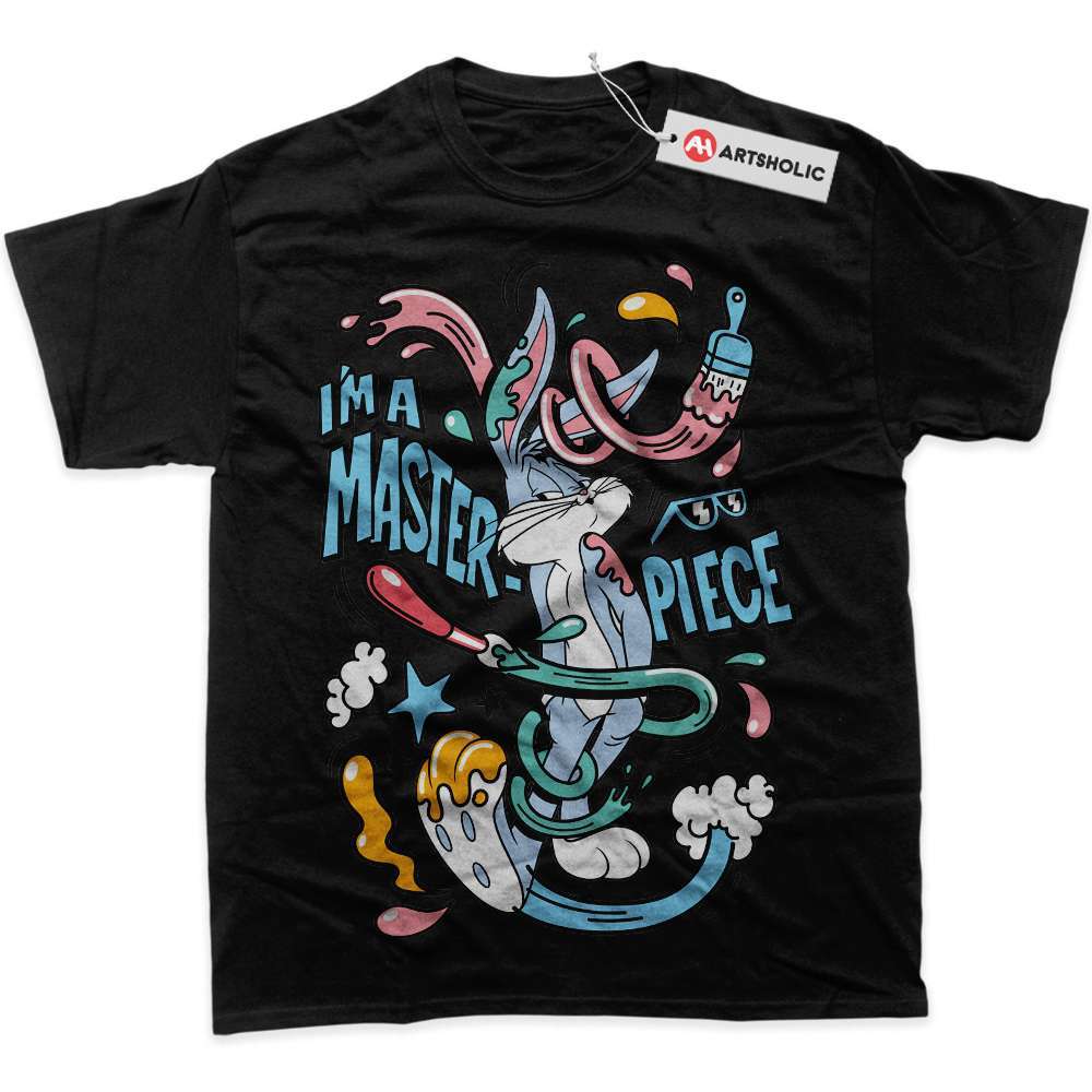 Alternative view of Bugs Bunny Shirt, Looney Tunes Shirt, Cartoon Shirt, graphic Tee