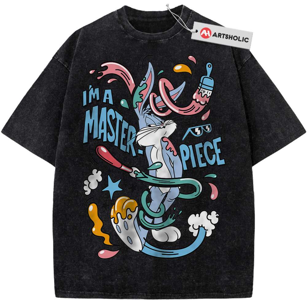 Alternative view of Bugs Bunny Shirt, Looney Tunes Shirt, Cartoon Shirt, Vintage Tee