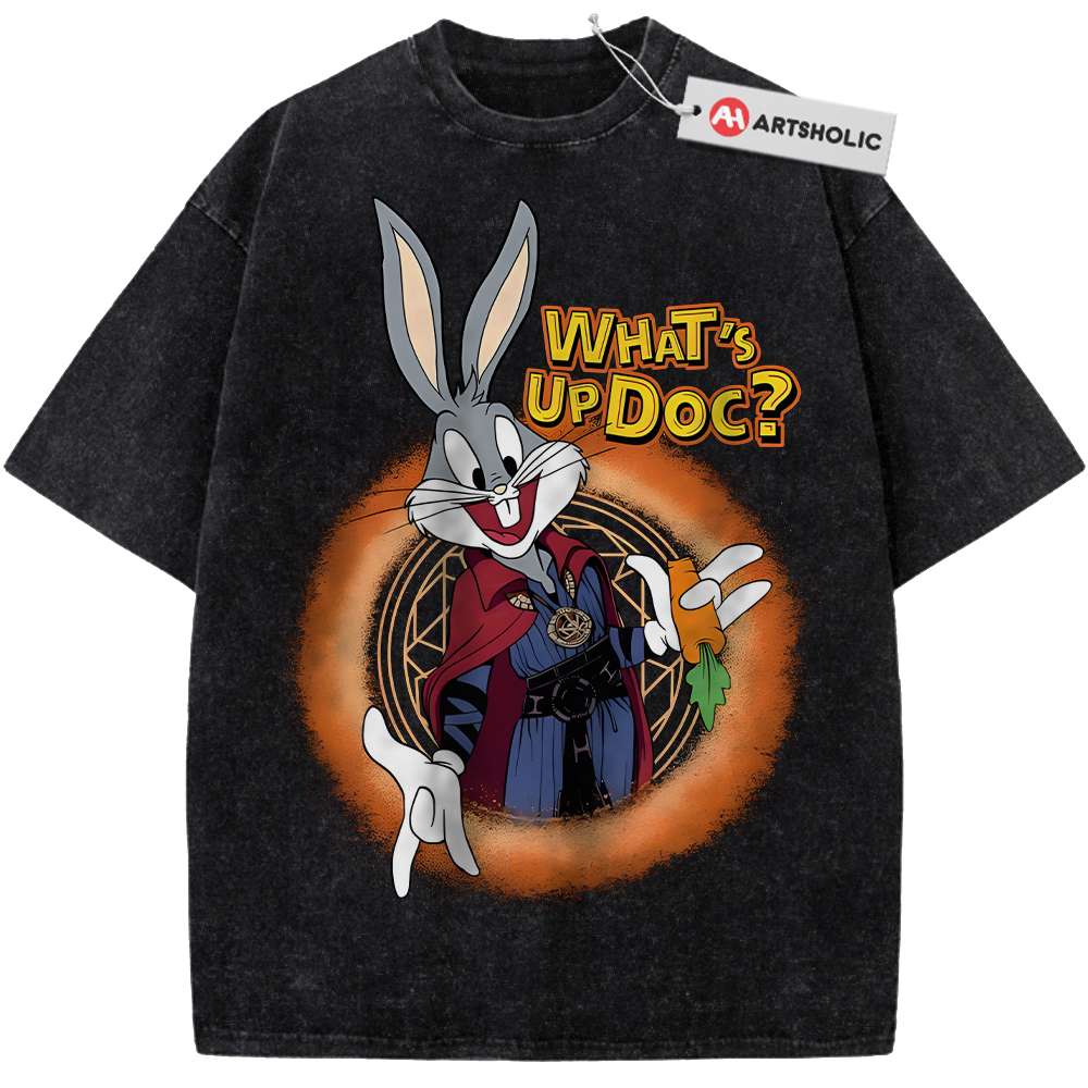 Alternative view of Bugs Bunny Shirt, Looney Tunes Shirt, Cartoon Shirt, Vintage Tee