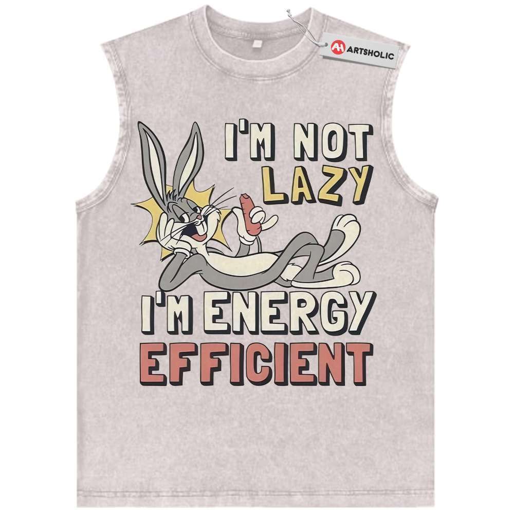 Alternative view of Bugs Bunny Tank Top, Looney Tunes Tank Top, Animated Tank Top, Vintage Tank Top
