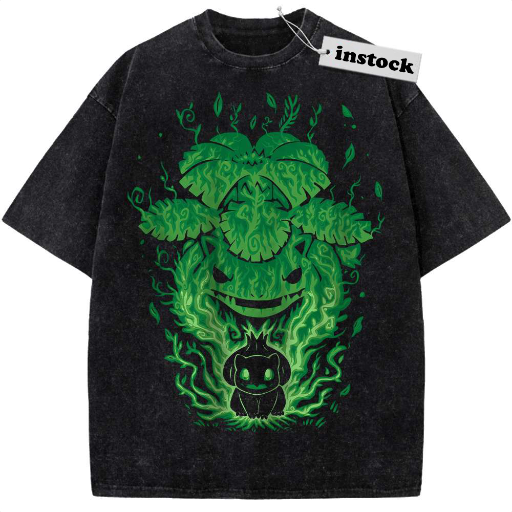 Bulbasaur Shirt, Pokemon shirt, Venusaur Shirt, Anime Shirt, Vintage Tee