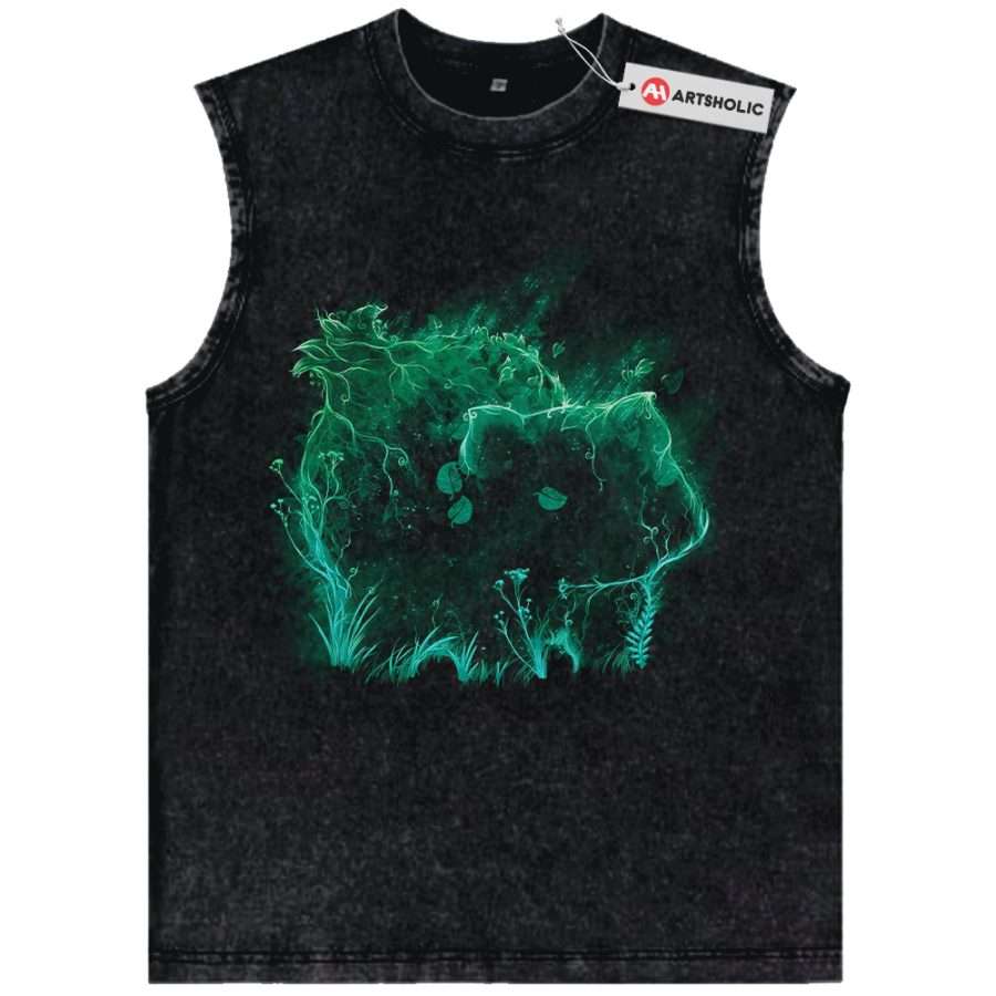 Alternative view of Bulbasaur Tank Top, Pokemon Tank Top, Anime Tank Top, Vintage Tank Top