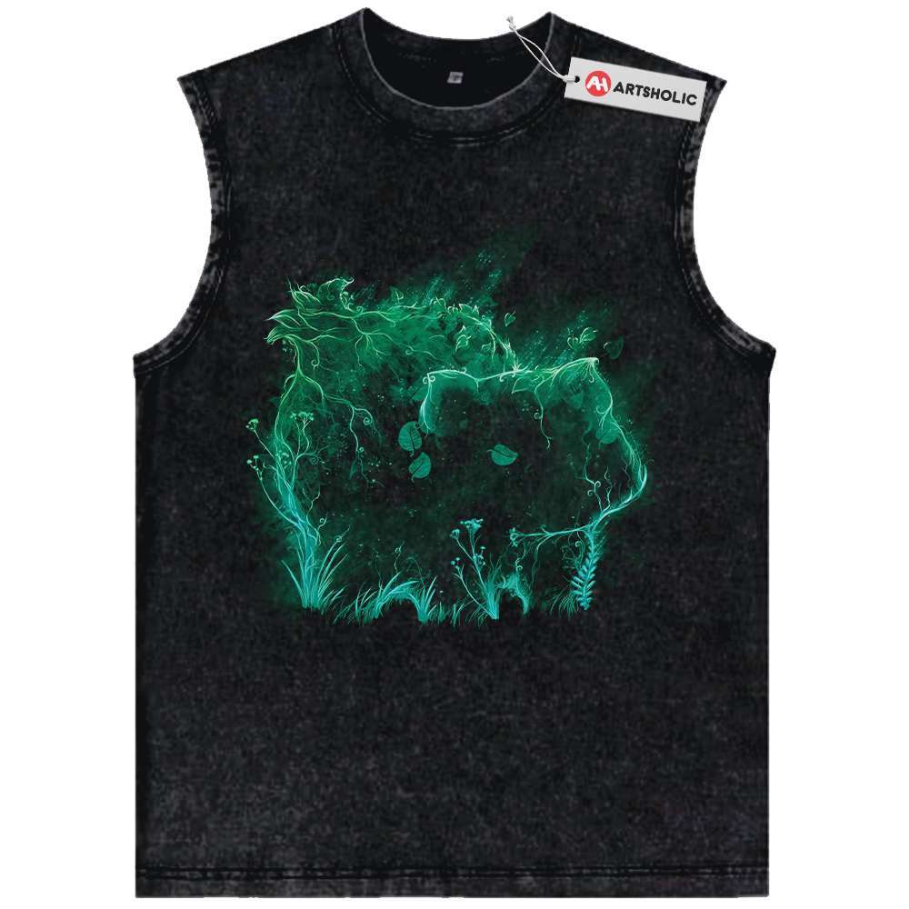 Bulbasaur Tank Top, Pokemon Tank Top, Anime Tank Top, Vintage Tank Top