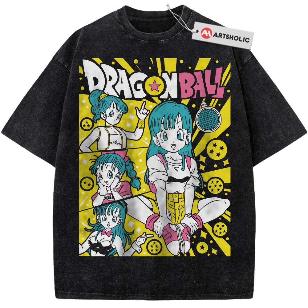 Bulma Shirt, Dragon Ball Shirt, Anime Shirt, Vintage Tee