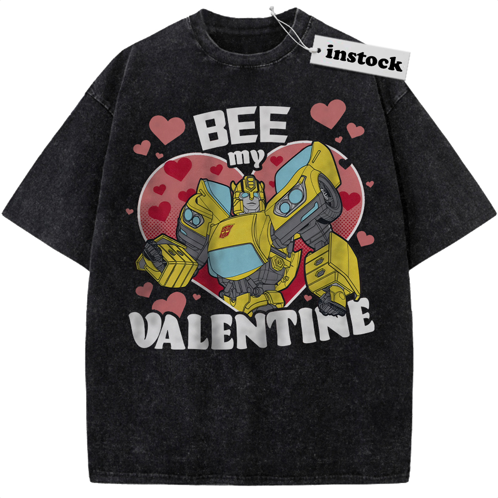 Bumblebee Shirt, Transformers Shirt, Valentine's Day Shirt, Movie Shirt, Vintage Tee