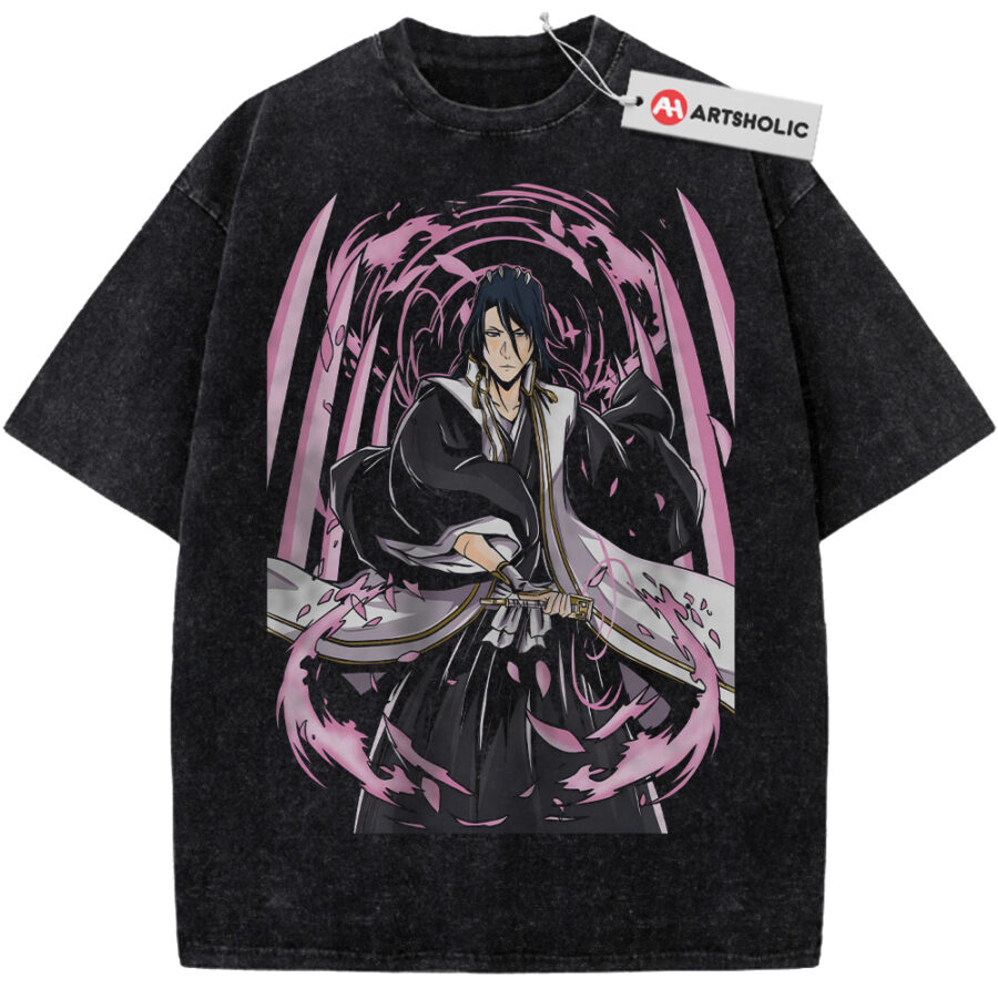 Alternative view of Byakuya Kuchiki Shirt, Bleach Shirt, Anime Shirt, Vintage Tee