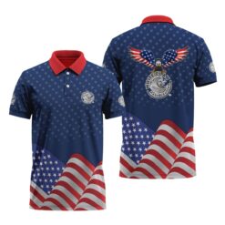 White Claw American Eagle Polo Shirt