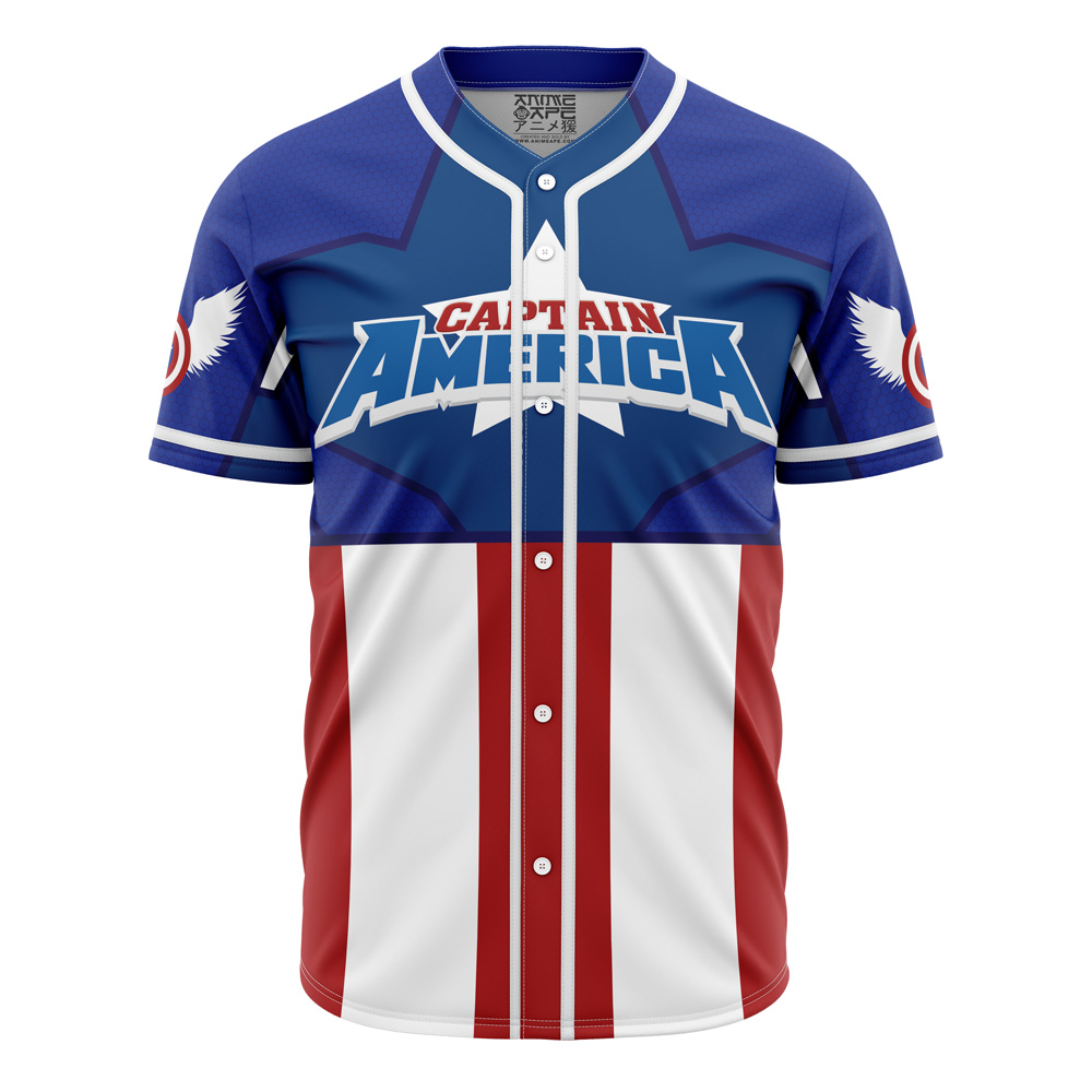 Captain America Baseball Jersey