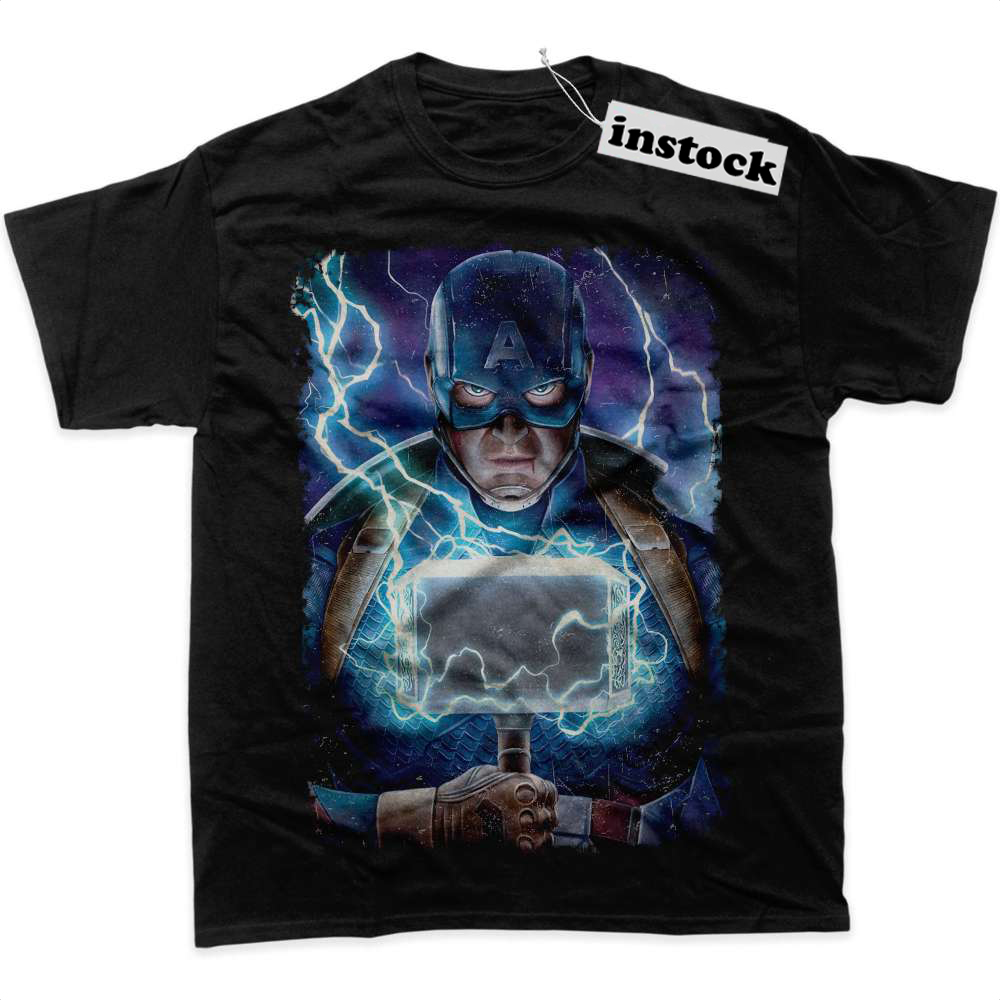 Captain America Shirt, Marvel Comics Shirt, Graphic T-Shirt