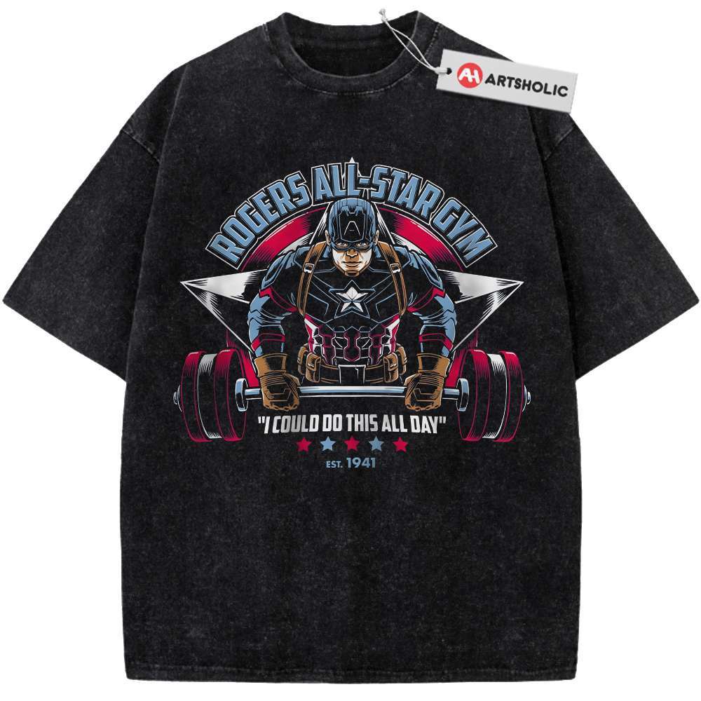 Captain America Shirt, Marvel Comics Shirt, Vintage T-Shirt