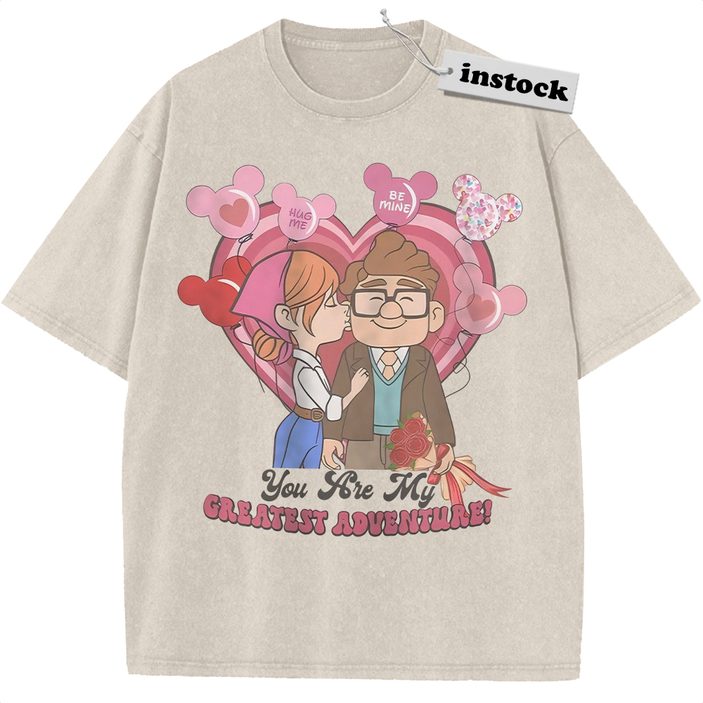 Carl and Ellie Shirt, UP Shirt, Valentine's Day Shirt, Animated Shirt, Vintage T-Shirt