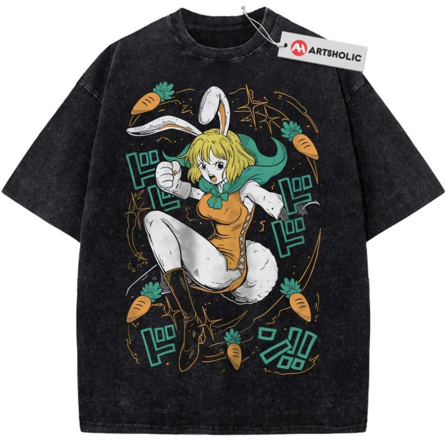 Alternative view of Carrot Shirt, One Piece Shirt, Anime Shirt, Vintage Tee