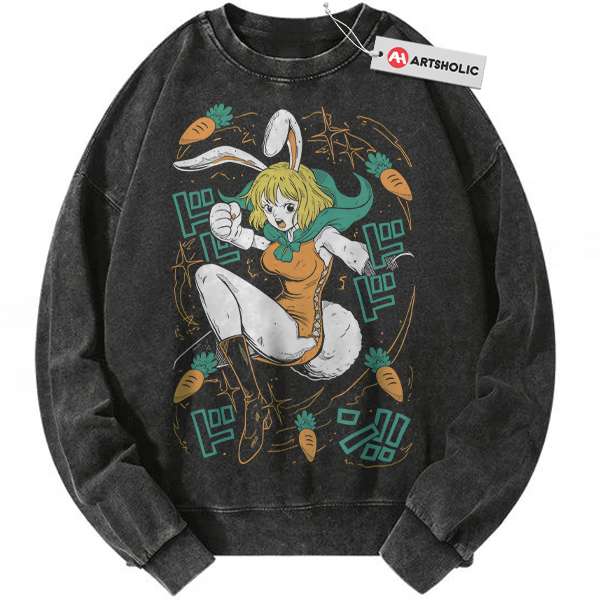 Carrot Sweatshirt, One Piece Sweatshirt, Anime Sweatshirt, Vintage Sweatshirt