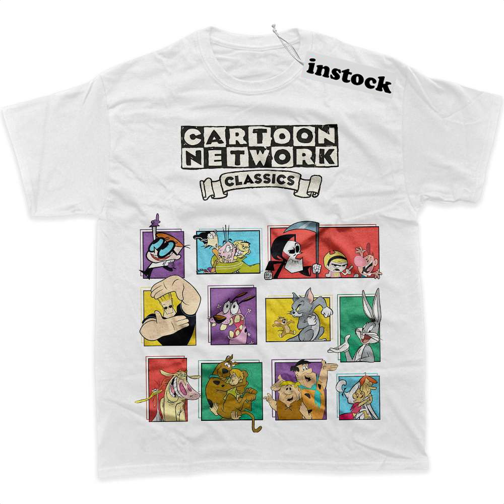 Cartoon Netword 90's Shirt, Animated Shirt, graphic Tee