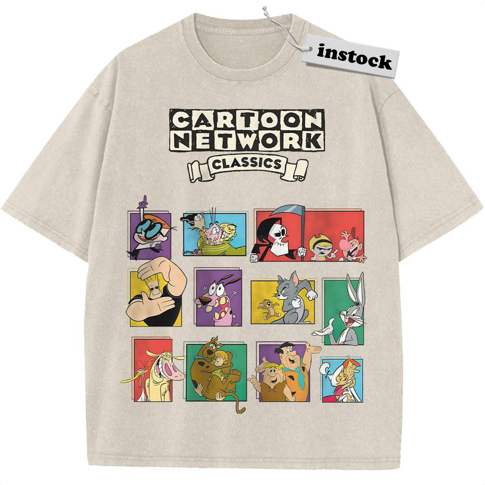 Cartoon Netword 90's Shirt, Animated Shirt, Vintage Tee