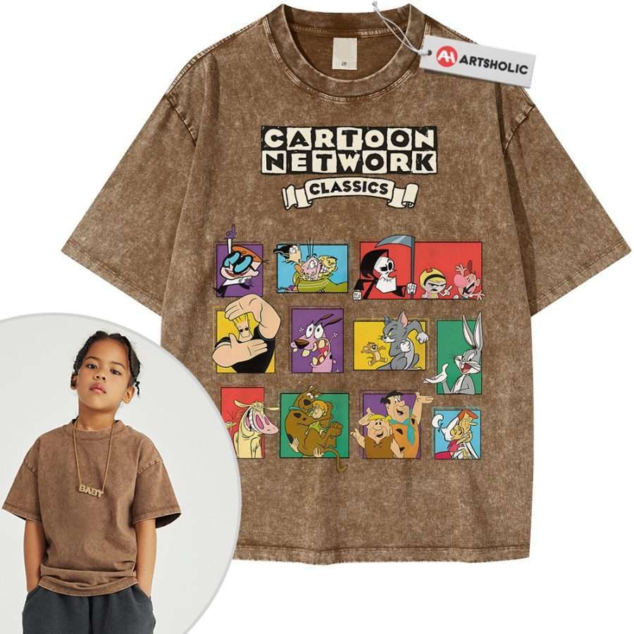 Cartoon Netword 90's Shirt For Kids, Animated Shirt For Kids, Vintage Tee For Kids - Image 8