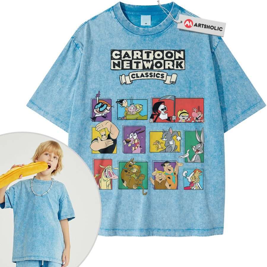 Cartoon Netword 90's Shirt For Kids, Animated Shirt For Kids, Vintage Tee For Kids - Image 7