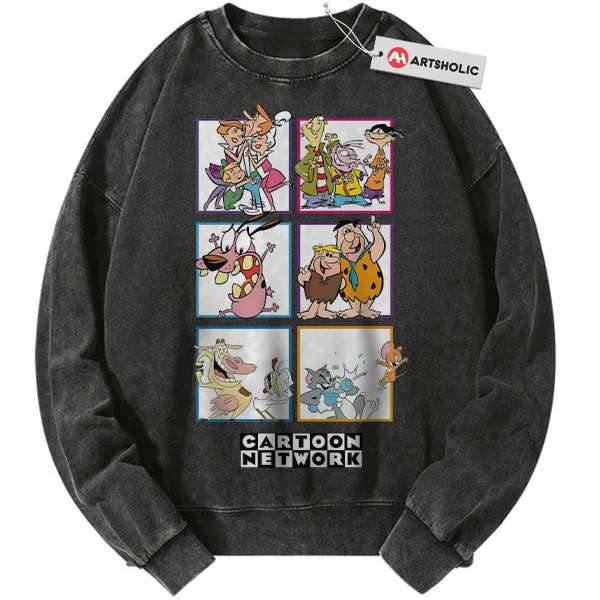 Cartoon Network Sweatshirt, Animated Sweatshirt, Vintage Sweater