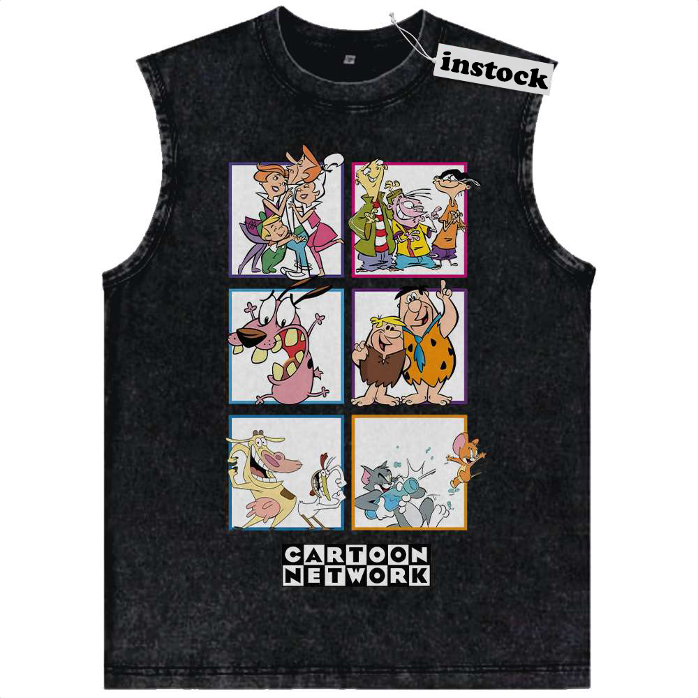 Cartoon Network Tank Top, Animated Tank Top, Vintage Tank Top