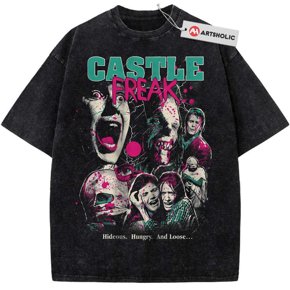 Castle Freak Shirt, Halloween Shirt, Horror Movie Shirt, Vintage T-Shirt