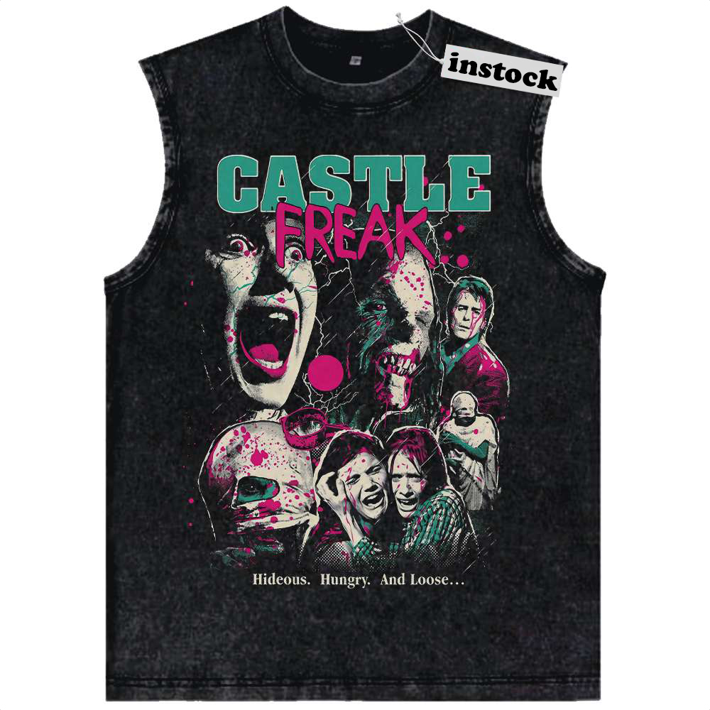 Castle Freak Tank Top, Halloween Tank Top, Horror Movie Tank Top, Vintage Tank Top