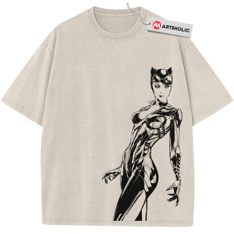 Alternative view of Catwoman Shirt, Vintage T-Shirt