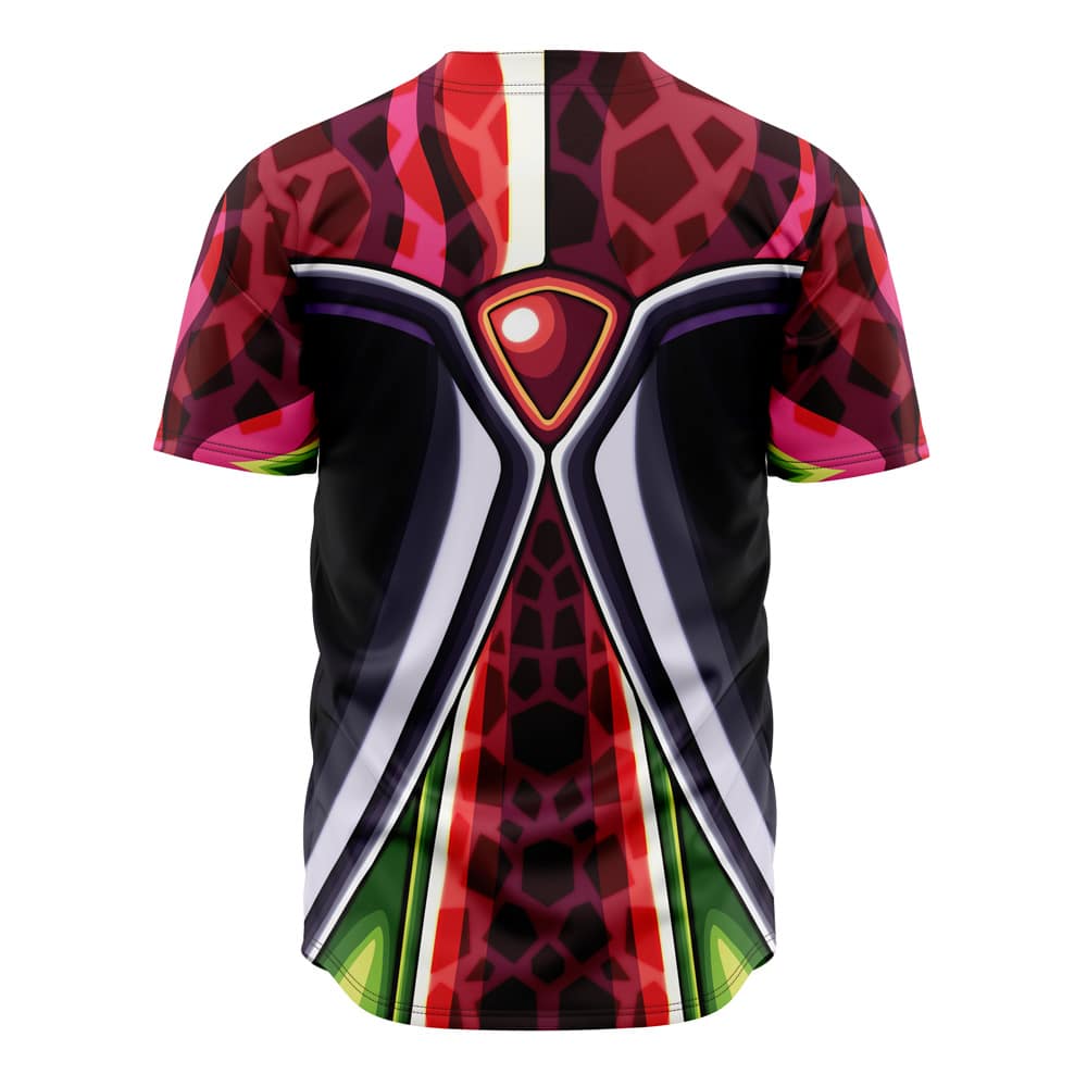 Alternative view of Cell Max 3D Skin Cosplay Dragon Ball Z Super Hero Baseball Jersey