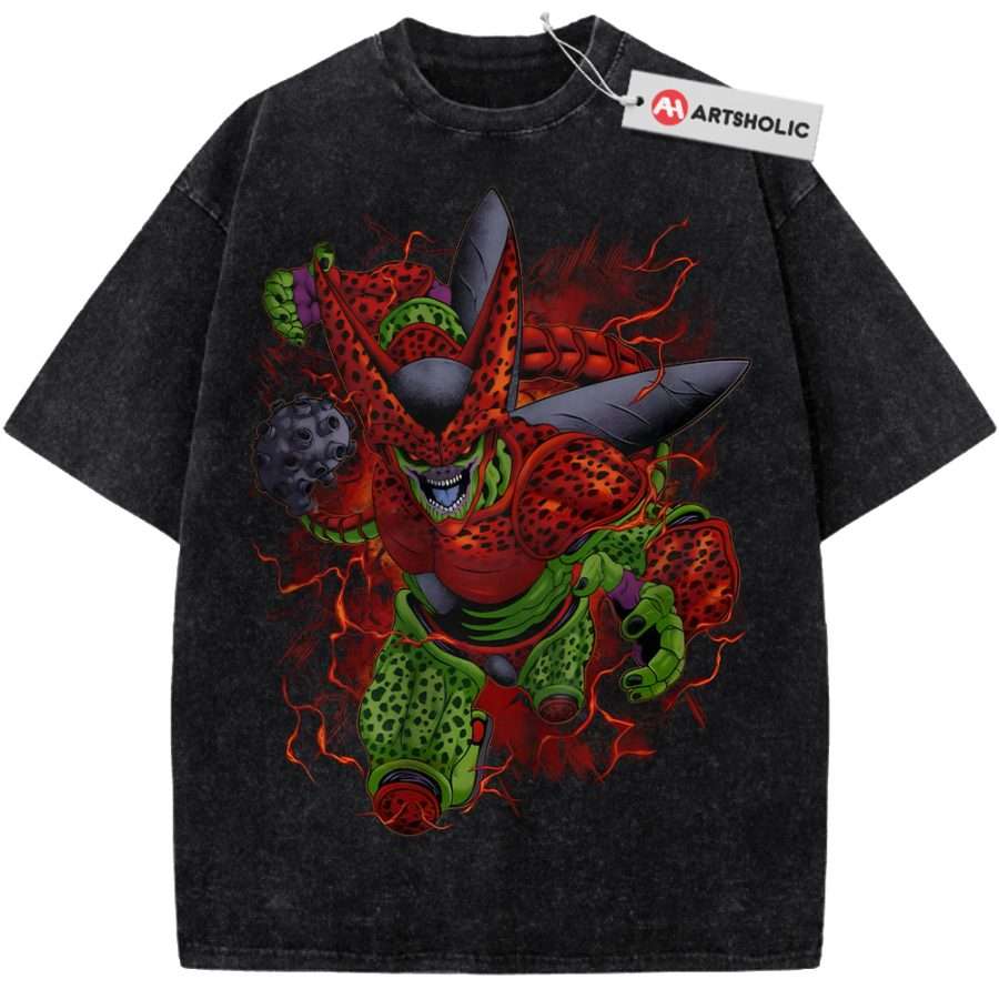 Alternative view of Cell Max Shirt, Dragon Ball Shirt, DBZ Shirt, Anime Shirt, Vintage Tee