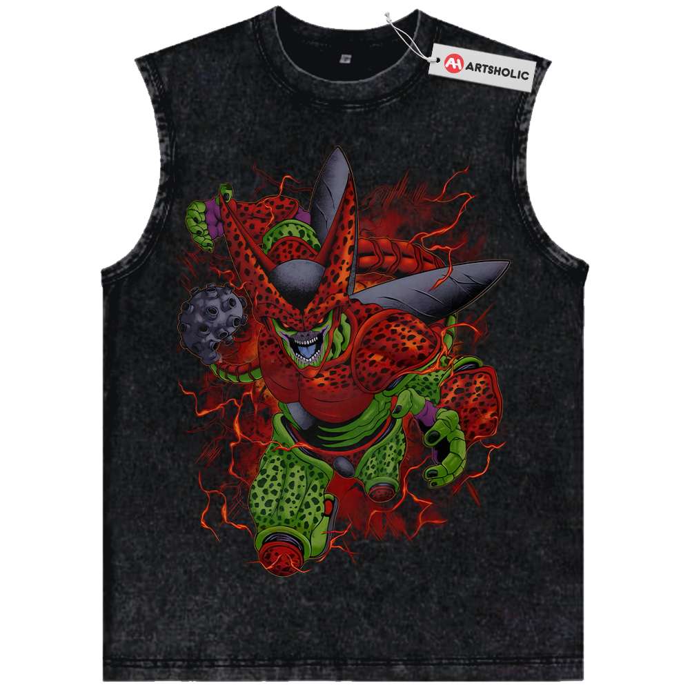 Cell Max Tank Top, Dragon Ball Tank Top, DBZ Tank Top, Anime Tank Top, Vintage Tank Top