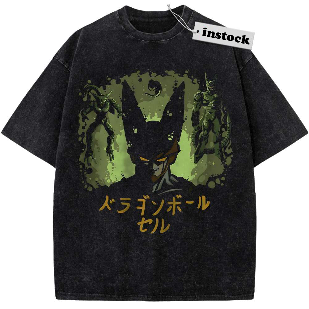 Cell Shirt, Dragon Ball Shirt, DBZ Shirt, Anime Shirt, Vintage T-Shirt