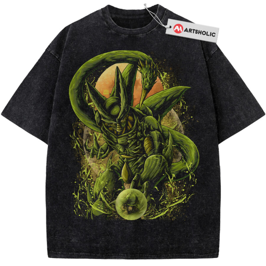 Alternative view of Cell Shirt, Dragon Ball Shirt, DBZ Shirt, Anime Shirt, Vintage Tee
