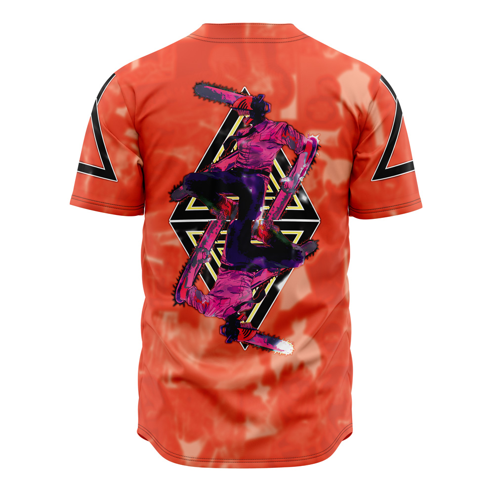 Alternative view of Chainsaw Man Baseball Jersey