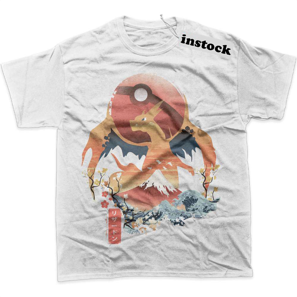 Charizard Shirt, Pokemon Shirt, Anime Shirt, Graphic Tee