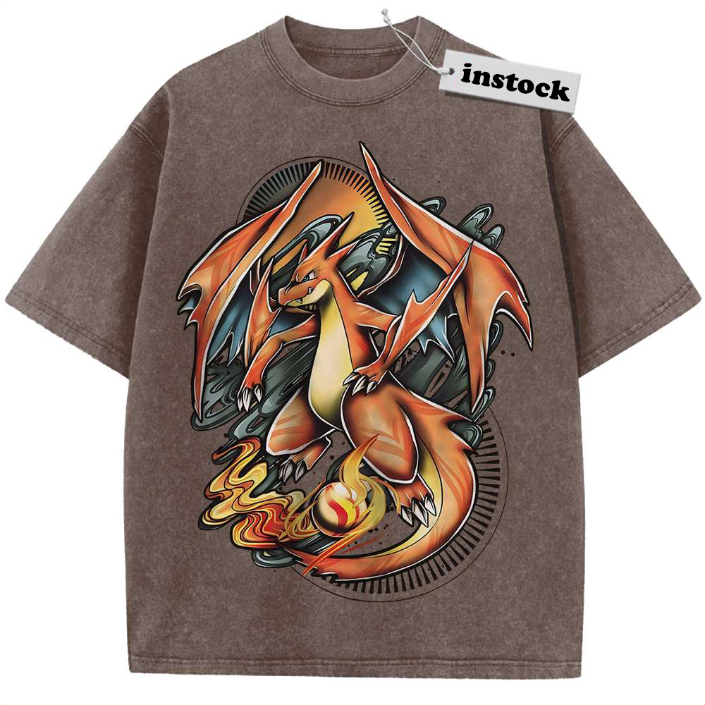 Charizard Shirt, Pokemon shirt, Anime Shirt, Vintage Tee