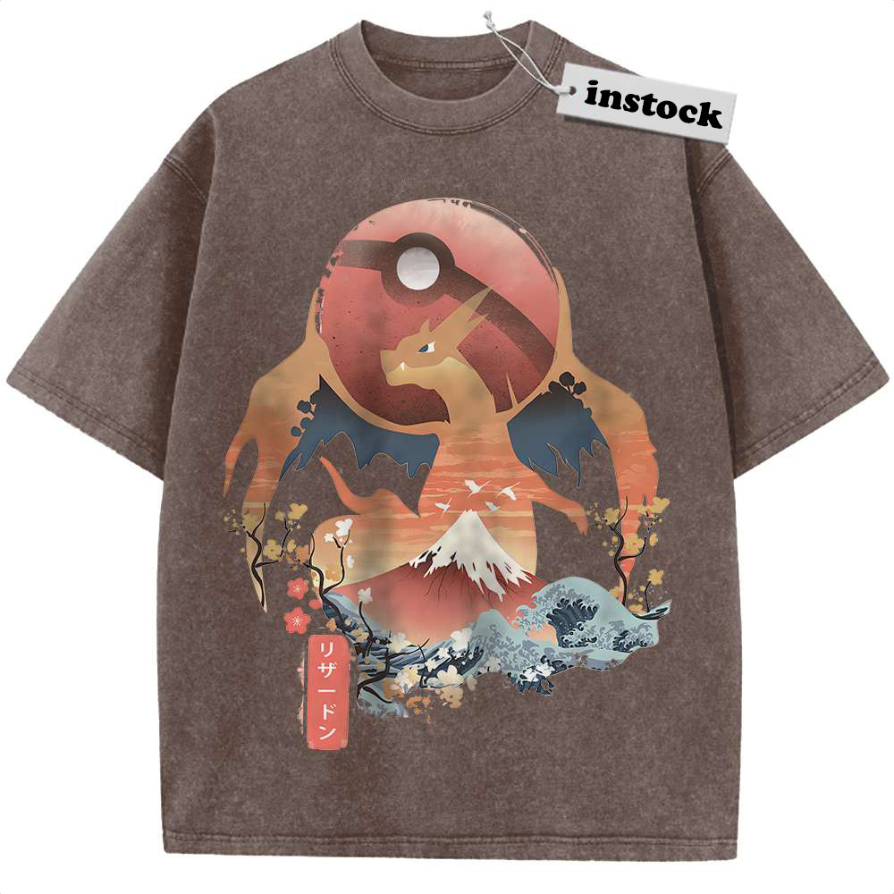 Charizard Shirt, Pokemon shirt, Anime Shirt, Vintage Tee