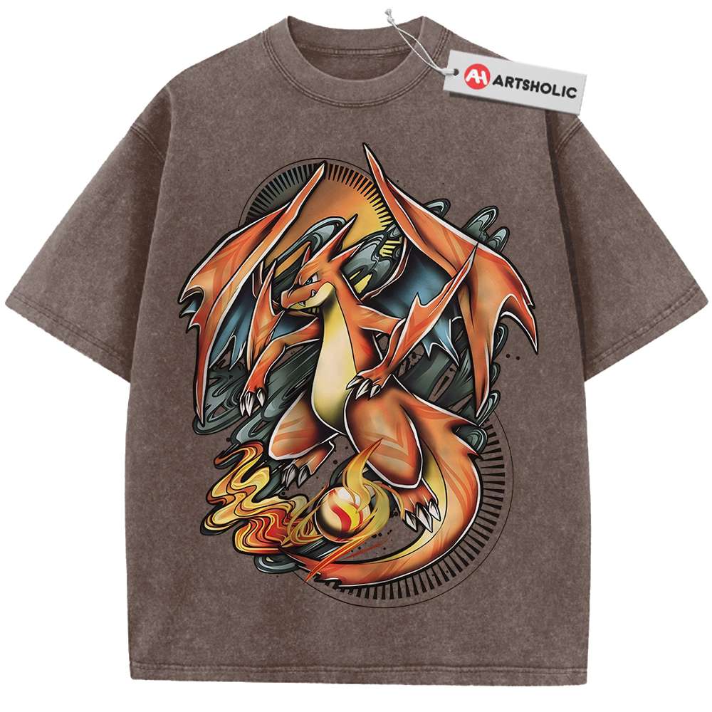 Charizard Shirt, Pokemon shirt, Anime Shirt, Vintage Tee