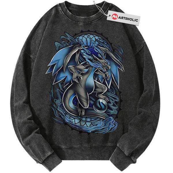 Charizard Sweatshirt, Pokemon Sweatshirt, Anime Sweatshirt, Vintage Sweatshirt