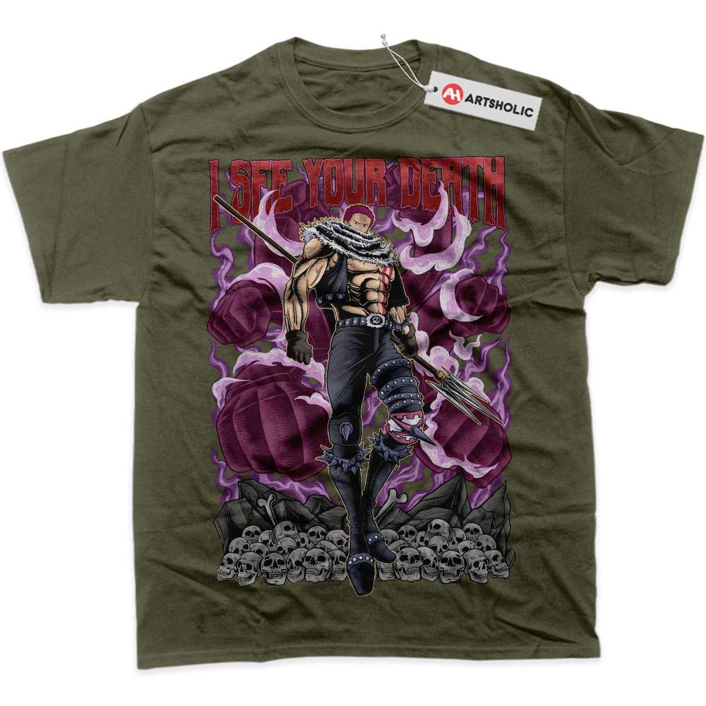 Alternative view of Charlotte Katakuri Shirt, One Piece Shirt, Anime Shirt, Graphic T-Shirt
