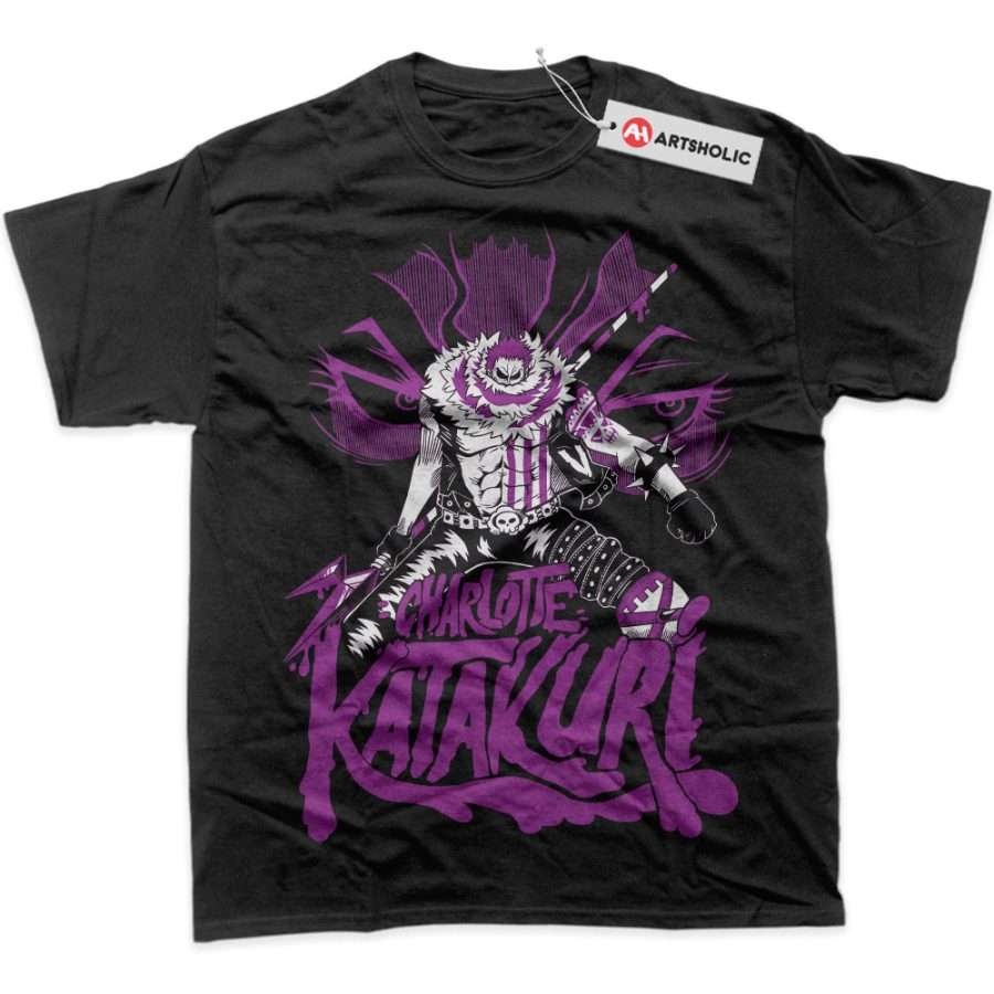 Alternative view of Charlotte Katakuri Shirt, One Piece Shirt, Anime Shirt, Graphic Tee