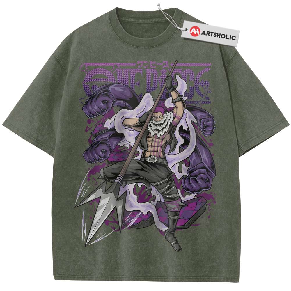 Alternative view of Charlotte Katakuri Shirt, One Piece Shirt, Anime Shirt, Vintage Tee