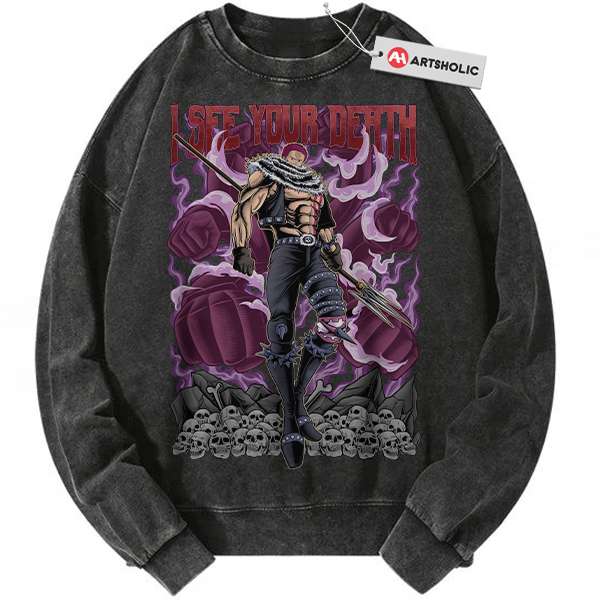 Charlotte Katakuri Sweatshirt, One Piece Sweatshirt, Anime Sweatshirt, Vintage Sweatshirt