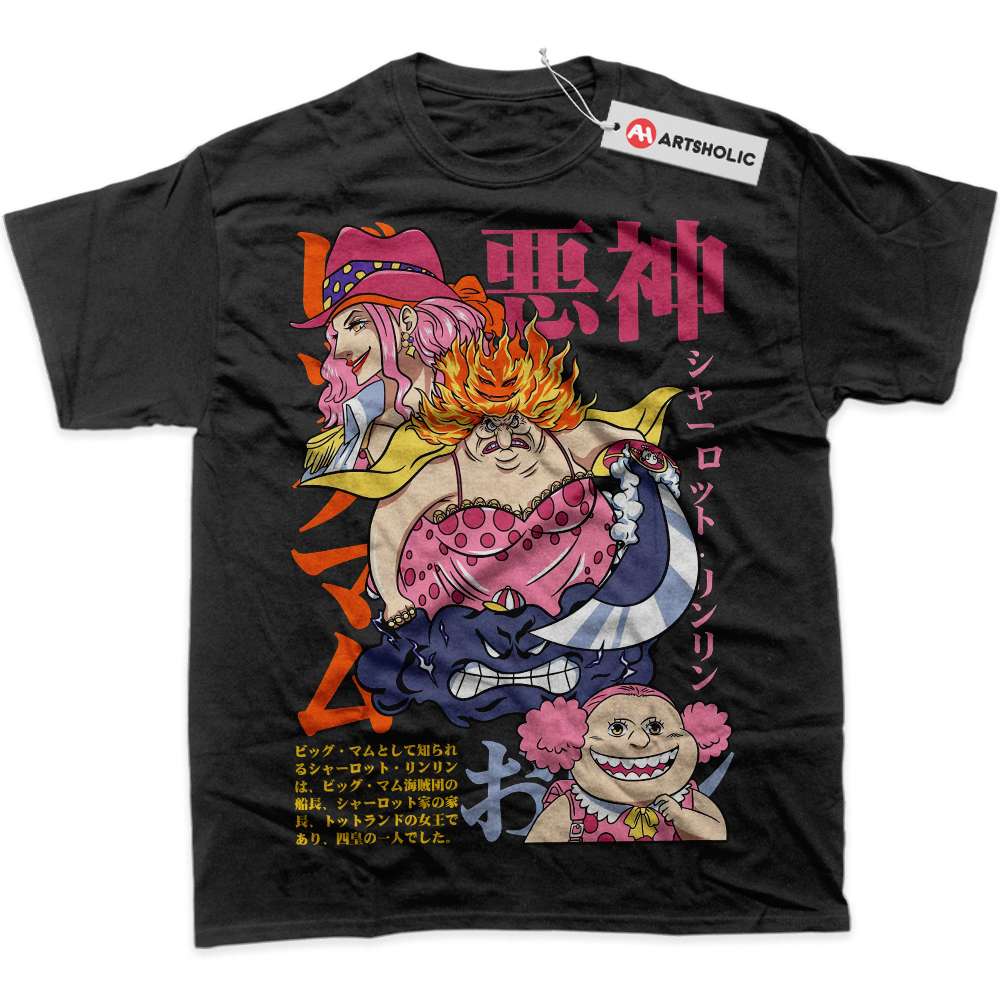 Alternative view of Charlotte Linlin Shirt, Big Mom Shirt, One Piece Shirt, Anime Shirt, Graphic T-Shirt