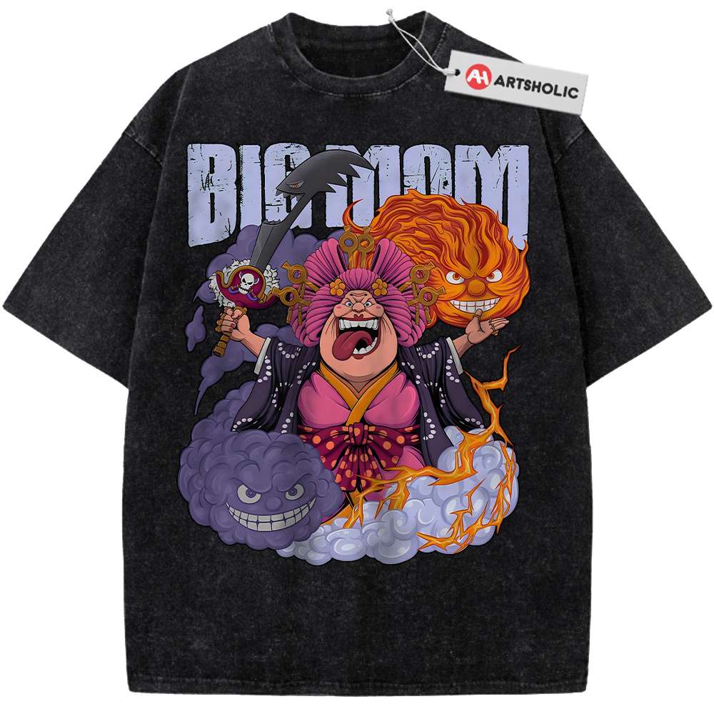 Alternative view of Charlotte Linlin Shirt, Big Mom Shirt, One Piece Shirt, Anime Shirt, Vintage Tee