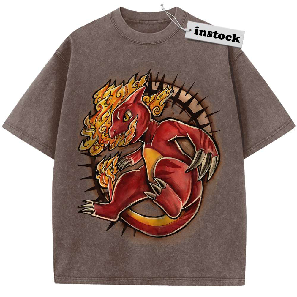 Charmeleon Shirt, Pokemon shirt, Anime Shirt, Vintage T-Shirt