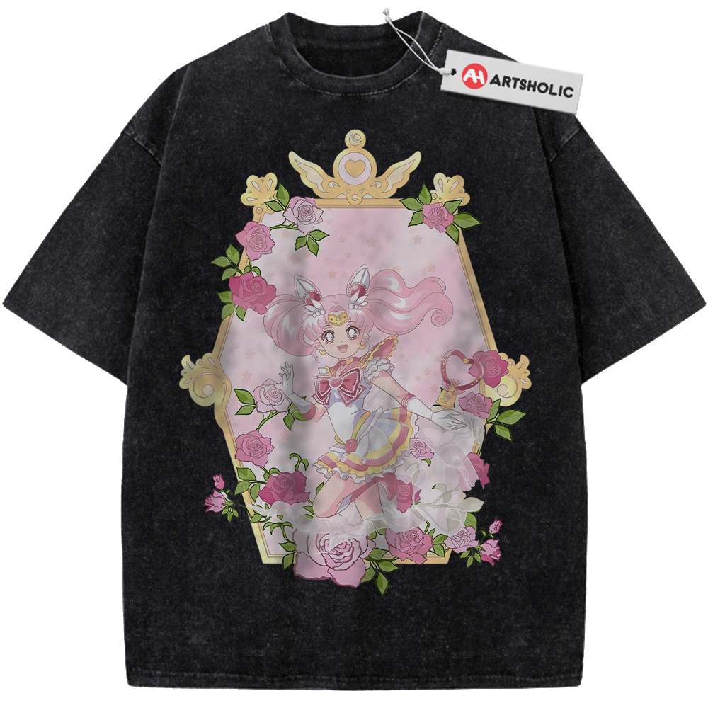 Alternative view of Chibiusa Tsukino Shirt, Sailor Chibi Moon Shirt, Sailor Moon Shirt, Anime Shirt, Vintage Tee